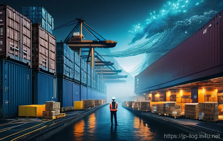 블록체인 기술과 국제물류 혁신 - Prompt 1: Breaking Down Invisible Walls in Global Logistics**