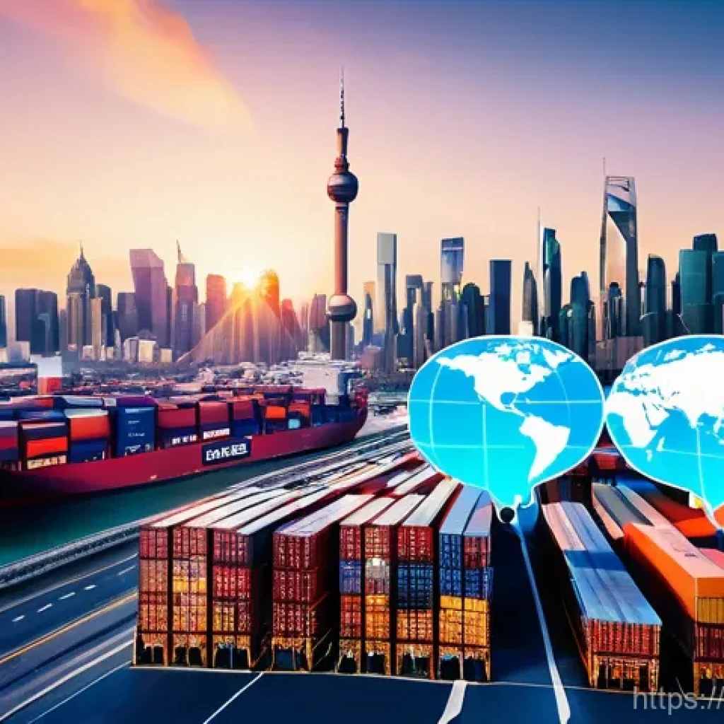 국제물류와 재고 관리 최적화 - **Global Logistics Harmony: Navigating Customs Seamlessly**
    An energetic, modern scene depicting...