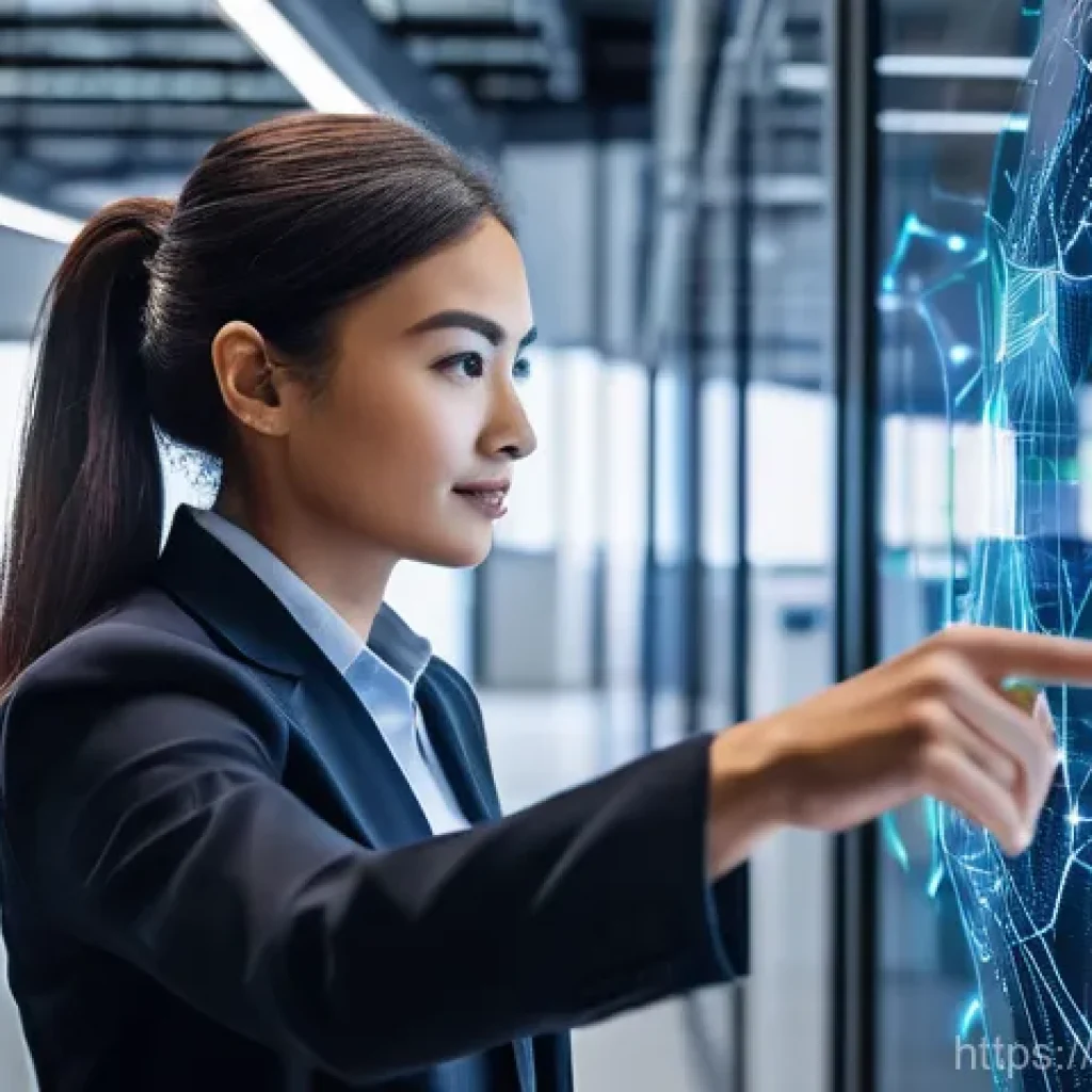 물류 및 SCM 전공자 취업 가이드 - **Prompt:** A dynamic, futuristic logistics control center where diverse professionals, including me...